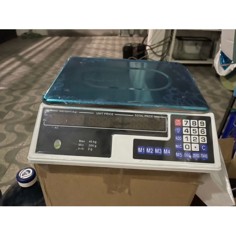 TIMBANGAN 40KG DIGITAL SCALER BERAT SAYUR PAKET DAGING BUAH