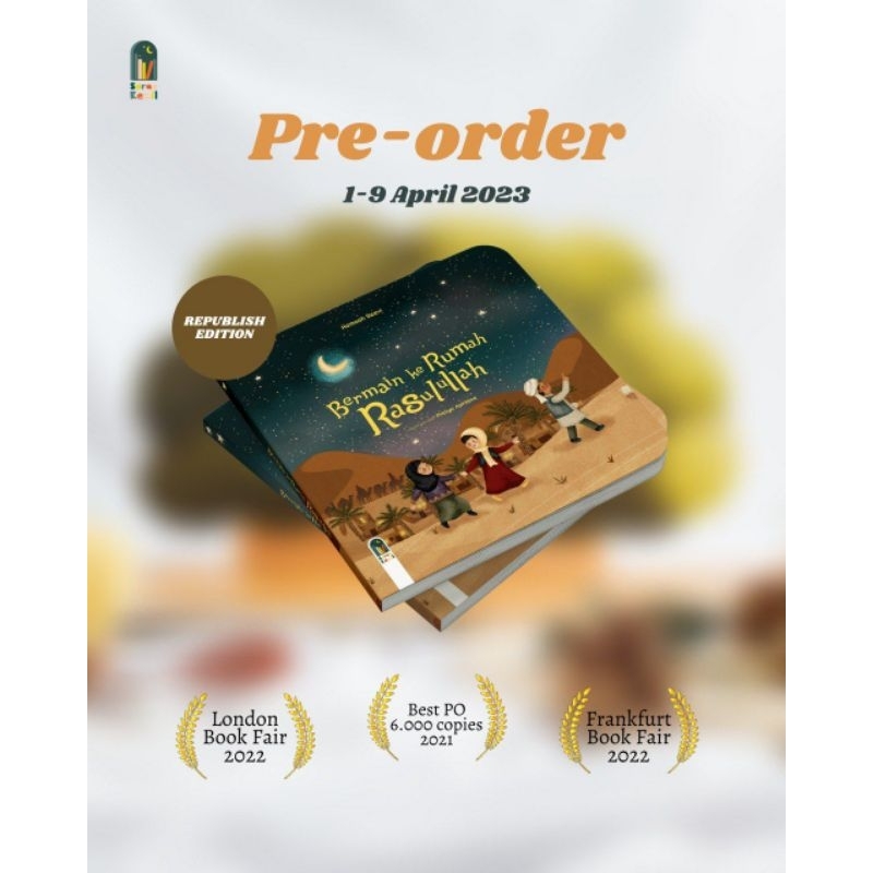 Surau Kecil Boardbook Pop-Up Bermain ke Rumah Rasulullah