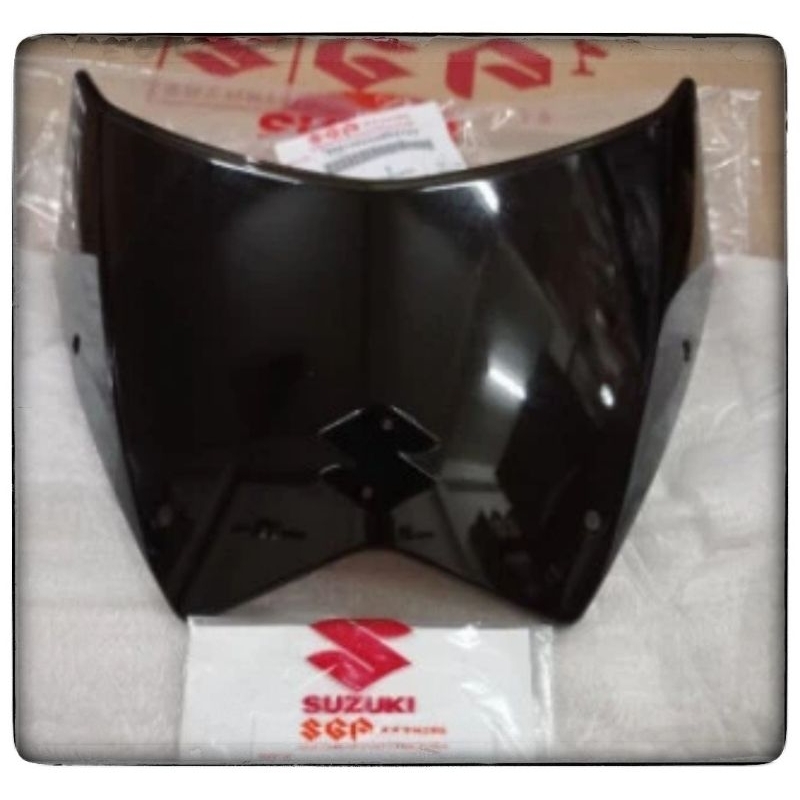 PRODUK SGP VISOR WINDSHIELD BATOK COVER LAMPU DEPAN SATRIA FU FACELITE 2013-2015 ORI SGP SUZUKI