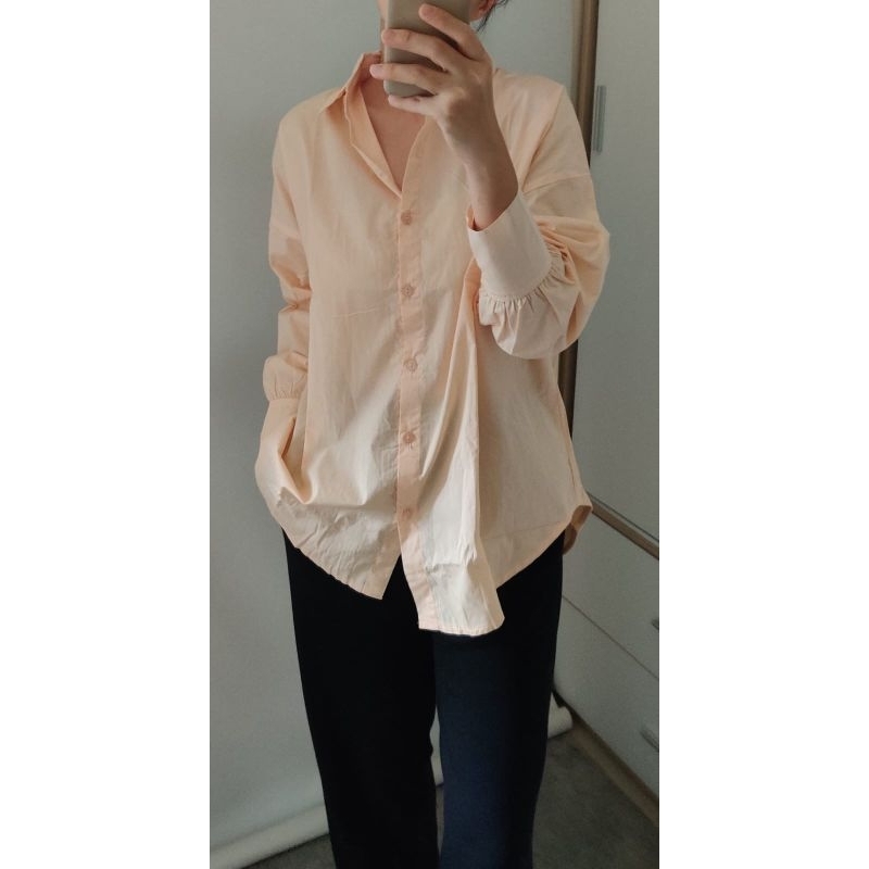 oversized shirt back pleats/Nadine shirt