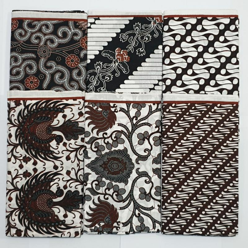 KAIN BATIK CML CEMERLANG PUTIHAN BATIK KHAS BANYUMAS / KAIN PANJANG BATIK MOTIF LAWASAN / KAIN BATIK KAWUNG