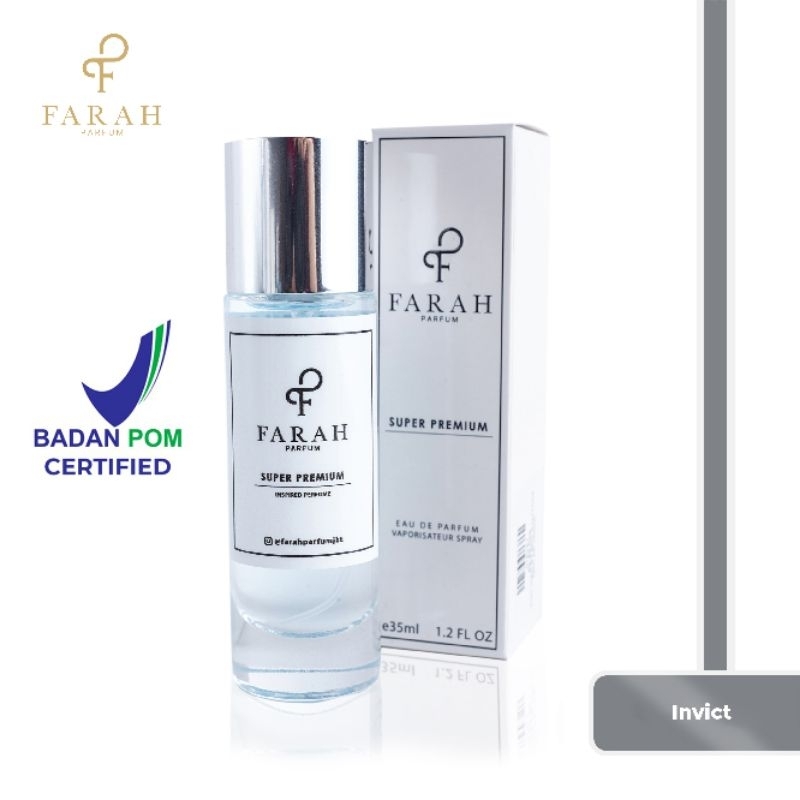 Invict Men Super Premium by Farah Parfum - Parfum Pria Tahan Lama