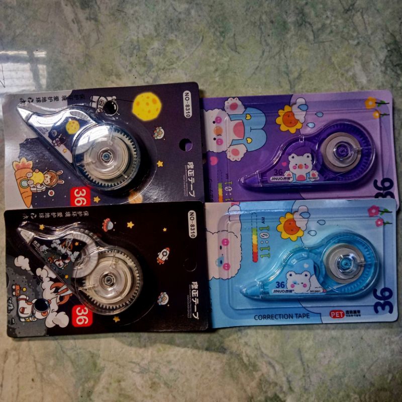 

Alat Tulis Correction Tape/ Tipe X Siput Ukuran