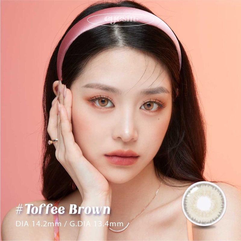 EYESM Softlens - Toffee Brown / Coklat Normal Minus