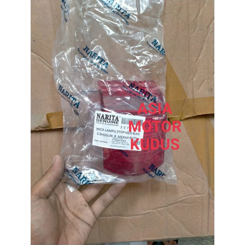 Mica mika kaca stop mika kaca lampu stop cover stoplamp stop lampu belakang Shogun r