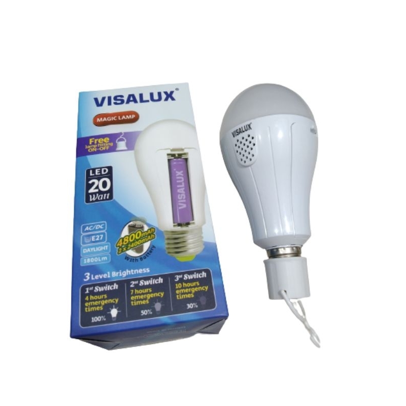 BOHLAM EMERGENCY 20w / BOHLAM VISALUX MAGIC LAMP 20 WATT / LAMPU EMERGENCY VISALUX LED 20W