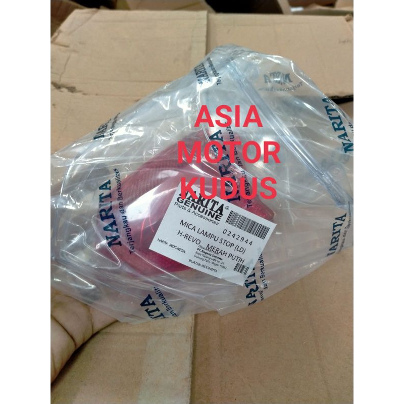 Mica mika kaca stop mika kaca lampu stop cover stoplamp stop lampu belakang Revo