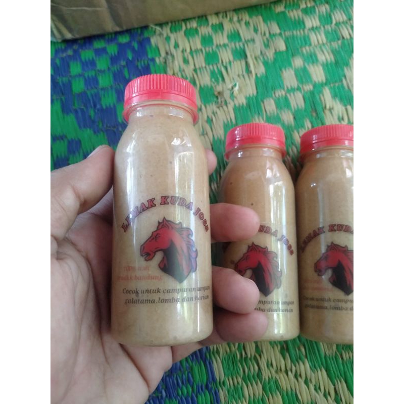 Lemak kuda murni 100% umpan lele