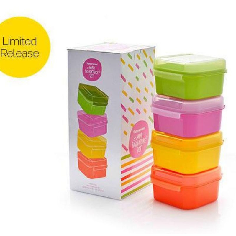 Mini Signature Tupperware