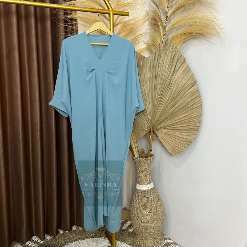 Kaftan Nazwa Crinkle Airflow Gamis Kaftan