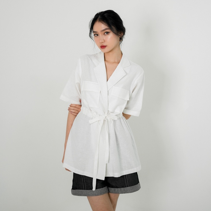 [TAVIA] KESHI BLOUSE / ATASAN WANITA / OUTER WANITA