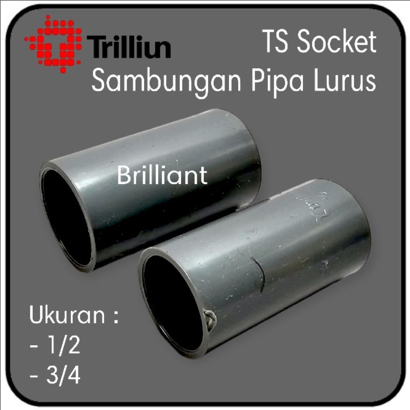 TS Reducer Socket - Sambungan Pipa PVC Model Lurus