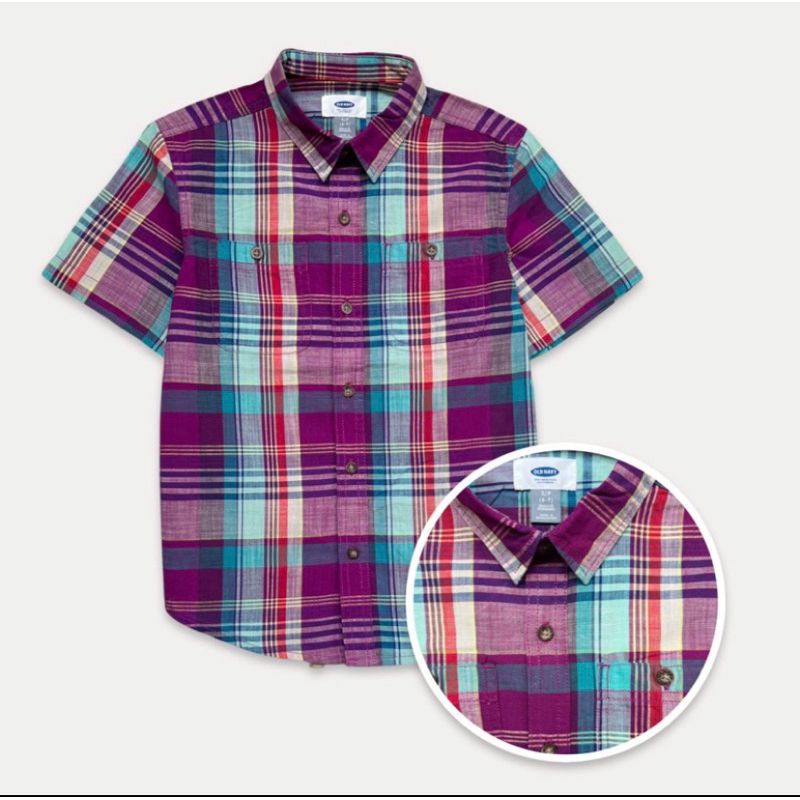 Kemeja Old Navy Anak Laki Laki Junior Size