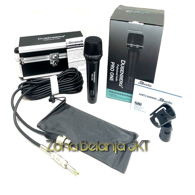 Microphone Mic Kabel Dusenberg PRO ONE Vokal Dymanic Karaoke Original