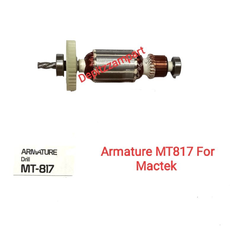 Armature MT817 For Maktec Angker Mesin Bor Seri MT-817 For Maktec