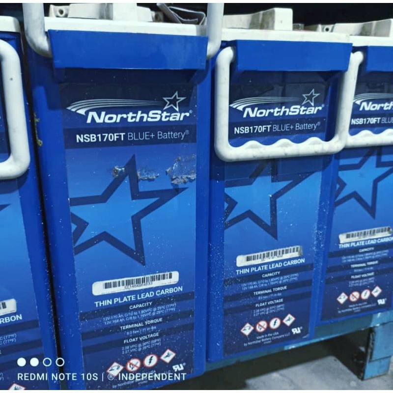 battery vrla merek Norstar blue 12v 170ah