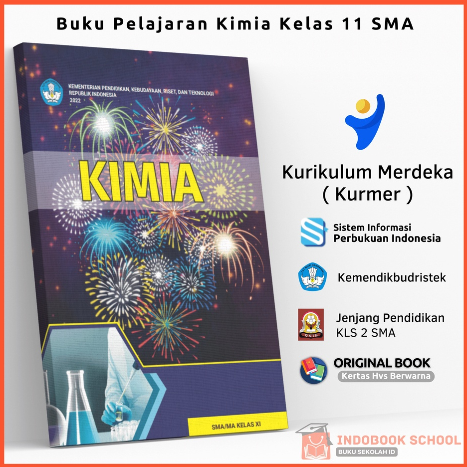 Buku Siswa Paket Pelajaran KIMIA SMA MA Kelas 11 XI Kurikulum Merdeka Belajar Terbaru Kurmer Kumer 2