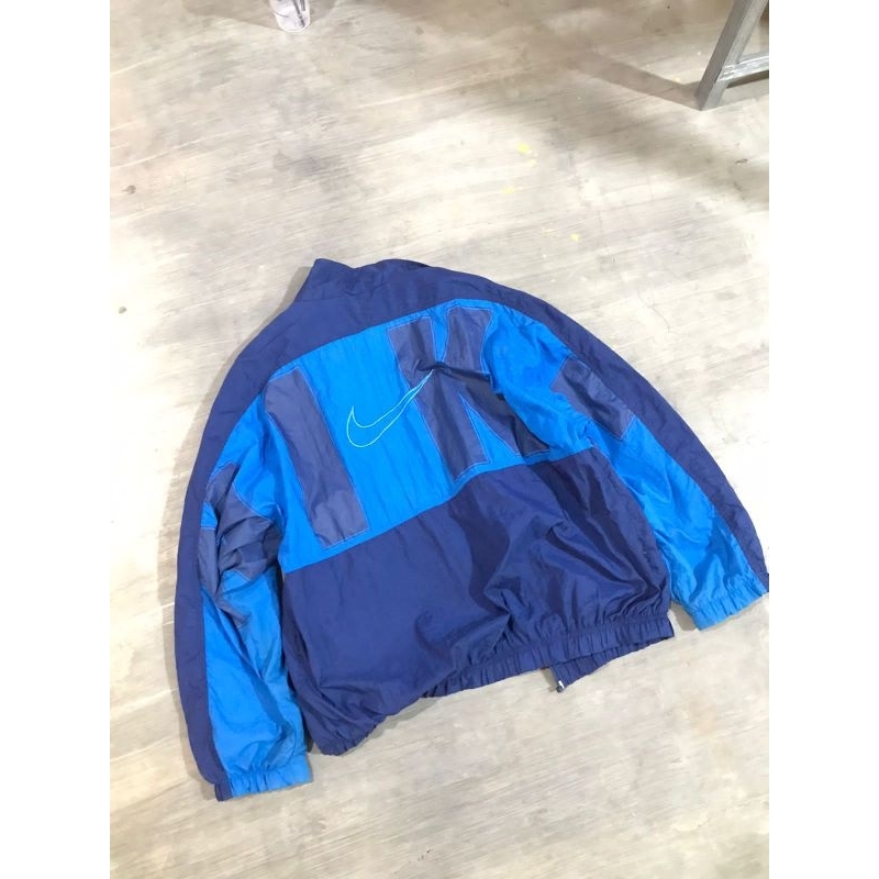 vintage Jacket/Jaket Windbreaker 90s Nike Spell Out
