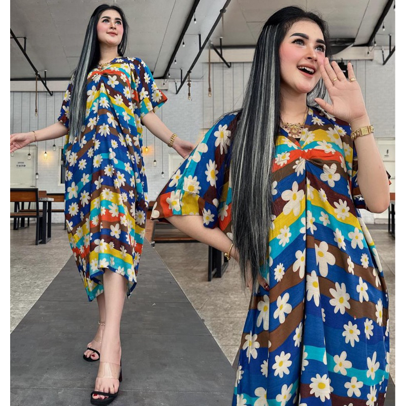 CASUAL HOME DRESS KAFTAN DASTER KALONG JUMBO BUSUI BUMIL