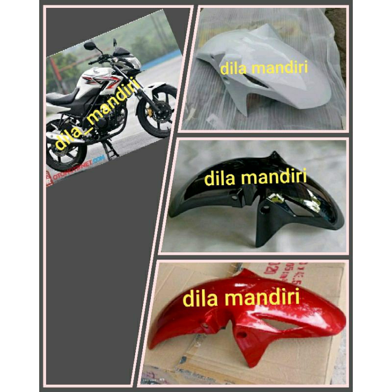Slebor spakbor depan CB 150 R, CBR 150 old / lama . bahan tebal mirip original.