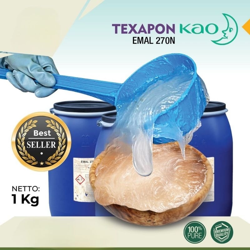 Texapon 1kg Original Kao 270n Texapon Bahan Sabun