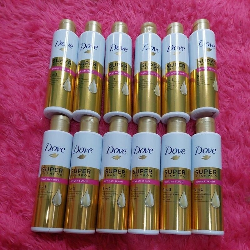 Dove 3 in 1 super shampoo 125ml