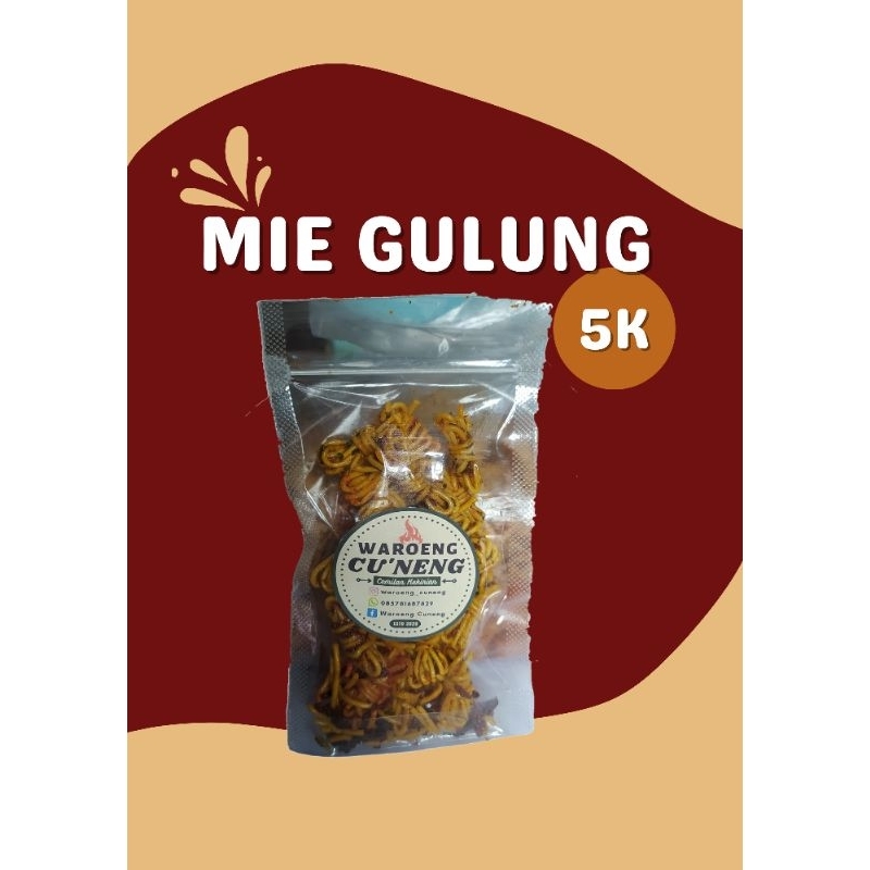 

VIRAL!! MIE GULUNG 50gram