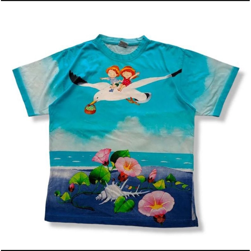 Kaos AOP Second | Kaos Vintage | Kaos Kartun | Kaos Anime