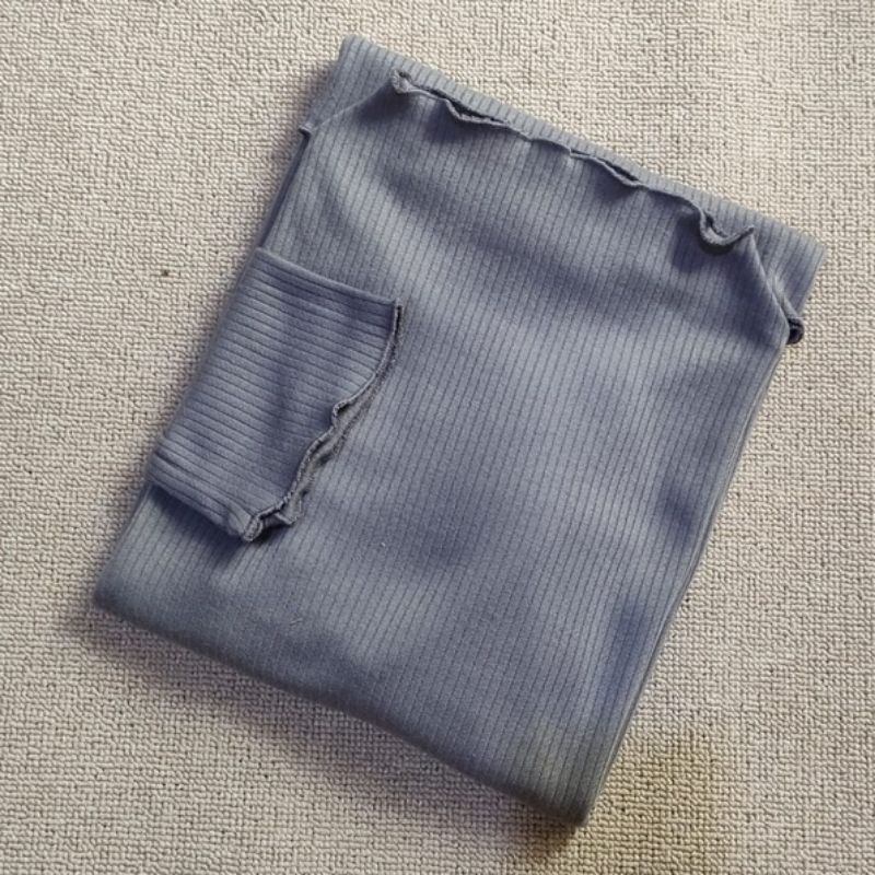 INNER RIB TURTLENECK LENGAN PANJANG WANITA