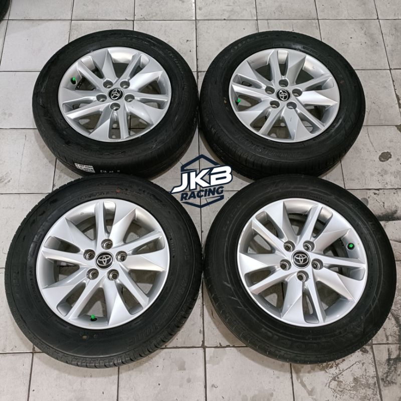 Velg Mobil Second OEM INNOVA REBORN RING 16 HOLE 5X114.3 BAN 205 65 R16 BRIDGESTONE