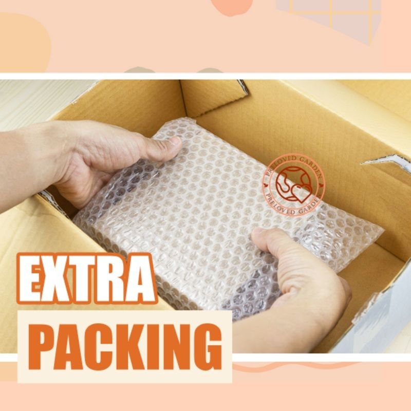 

Buble Wrap Extra Packing Tambahan Supaya Paket Anda Aman