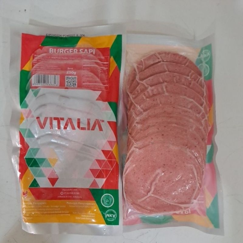 

vitalia burger sapi 250gr