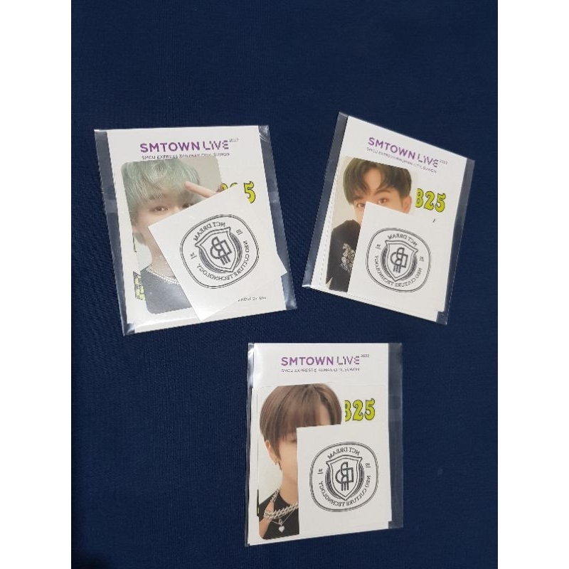 AR Tattoo SMCU NCT DREAM MARK CHENLE JISUNG