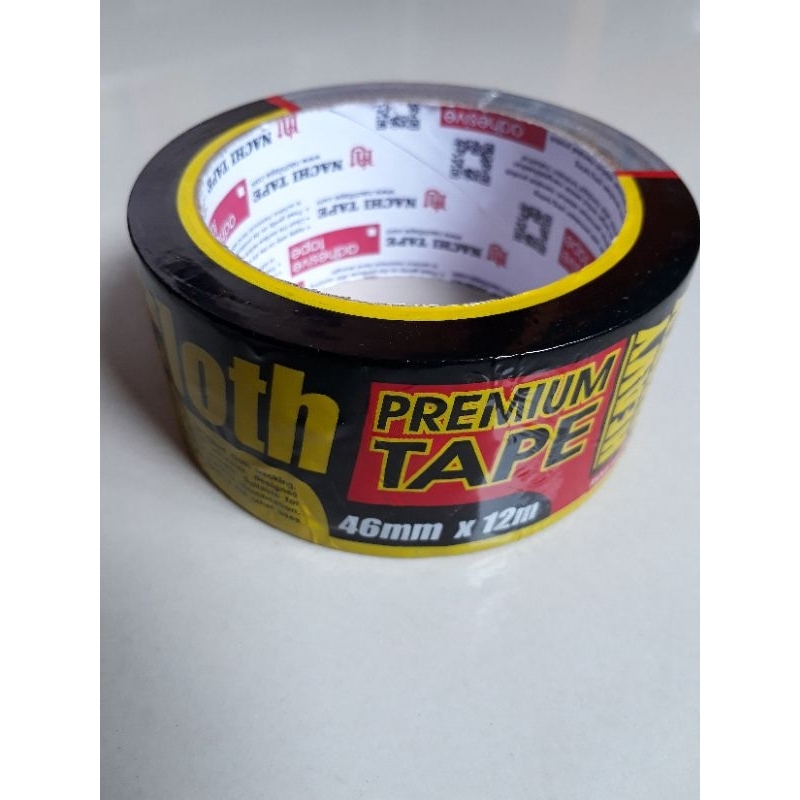 

Lakban Kain Hitam Nachi 2 Inch 46mm x 12m