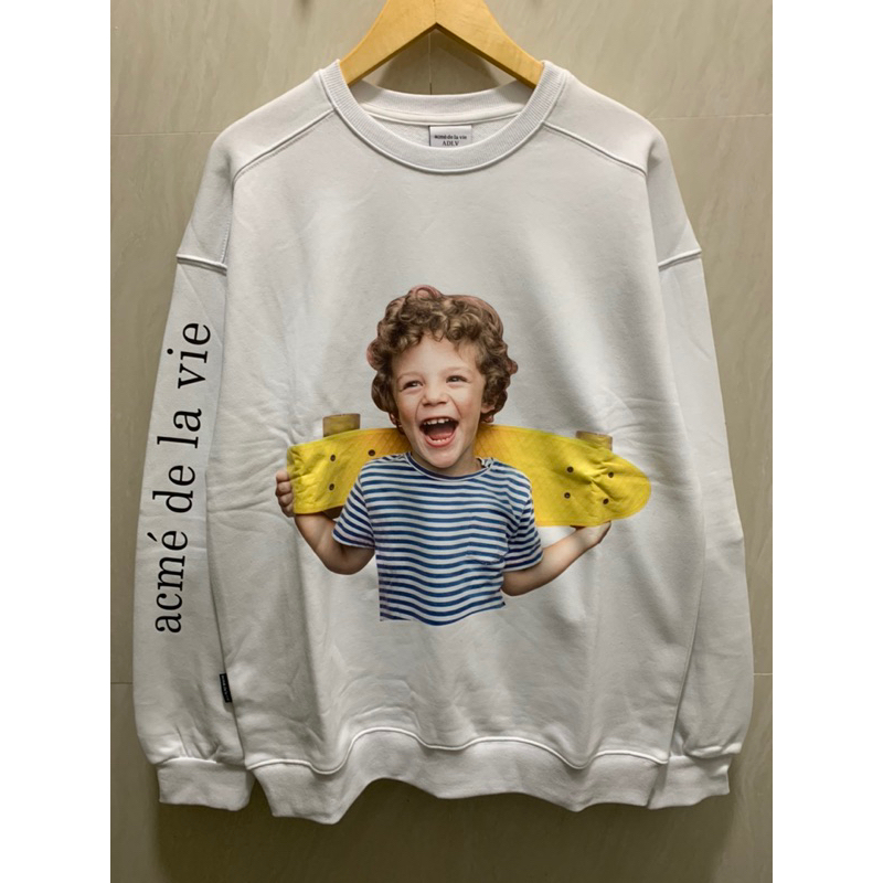 Crewneck ADLV Boy Skateboard second preloved