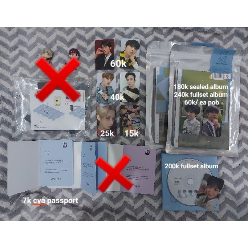 ONEUS ONEWE PC PHOTOCARD ALBUM TIMELESS DEMO SWR 3 STUDIO WE RECORDING KANGHYUN CYA PASSPORT