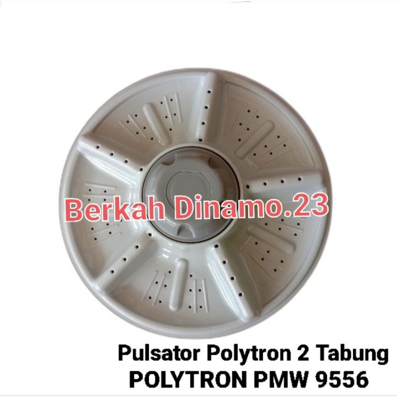 Pulsator Mesin Cuci POLYTRON PWM 9556 Mesin Cuci 2 Tabung PWM9556 / PWM-9556