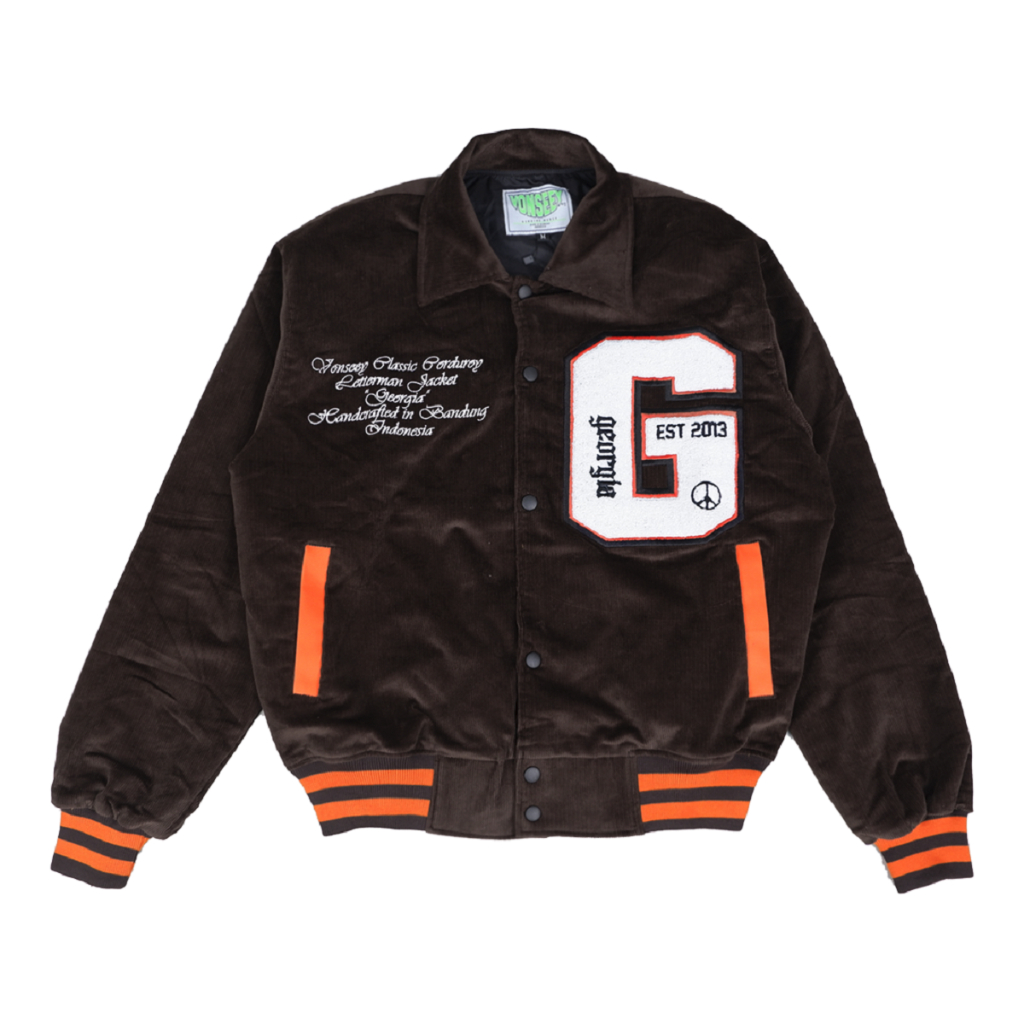 JAKET VARSITY CORDUROY BASE BALL JAKET VARSITY UNISEX BRAND LOKAL JAKET VARSITY MURAH