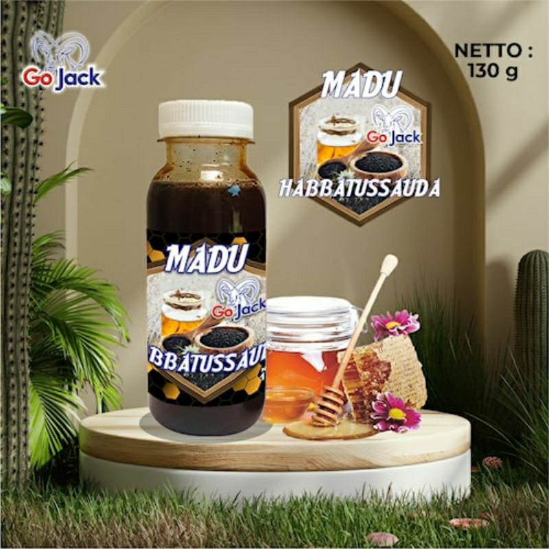 

Madu Habbatussauda (jintan hitam) Go Jack kemasan 130g