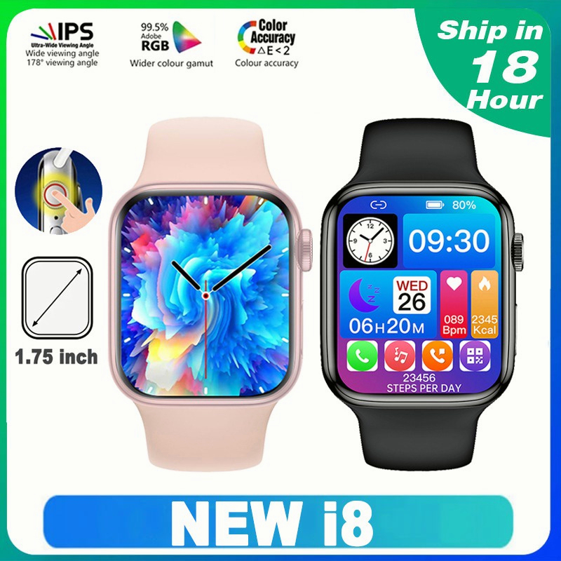 (COD) i8 Ultra Smart Watch Series 8 sports watch Bluetooth call fitness health monitoring