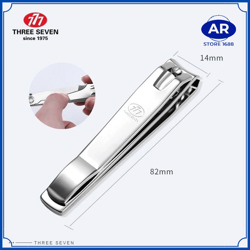 AR Gunting Kuku Kecil 777 Three Seven / Nail Clipper Stainless / Alat Potong Kuku Made in Korea