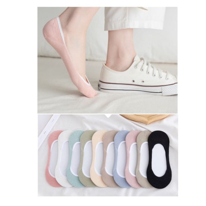 Kaos Kaki Wanita Spring Summer Hidden Women Invisible Socks SCH51