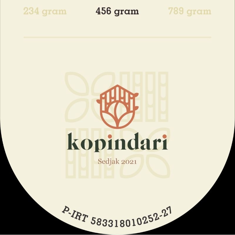 

Kopi Bubuk Murni Robusta Tradisional Kopindari 456 gram