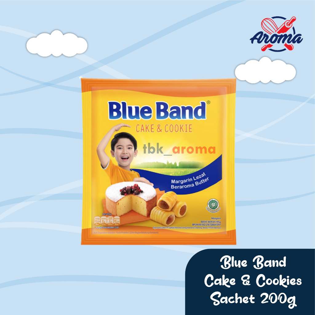 

Blue Band Cake&Cookies Sachet 200gr | Margarine | Cake&Cookies