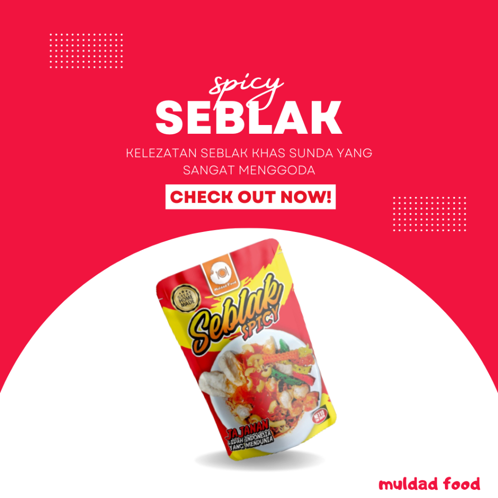 

Seblak Spicy by Muldad Food | Seblak | Seblak Pedas | Makanan Instan | Seblak Garut | Makanan Siap Saji