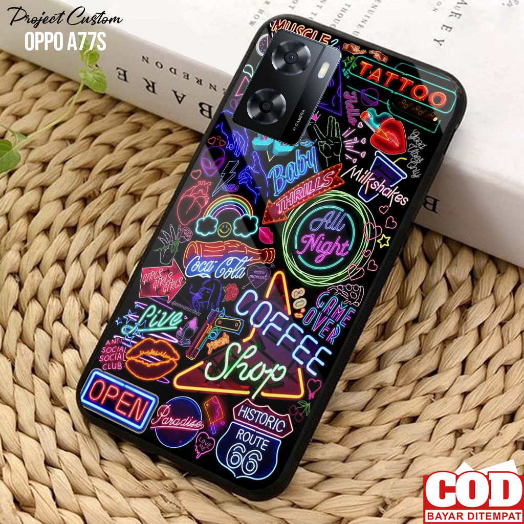 Case OPPO A77S - Casing Hp OPPO A77S Terbaru [ Abstr-01 ] Silikon OPPO A77S - Kesing Hp - Softcase H
