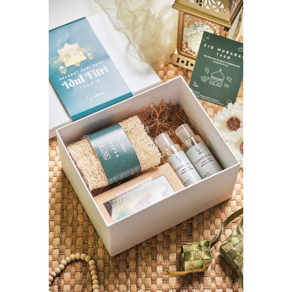

Rieaya Hampers Lebaran by Cetana | Souvenir Parsel Bingkisan Kue Nastar Kaastengels Idul Fitri Unik Murah Ramah Lingkungan Gift Eid Mubarak Premium Eco Friendly