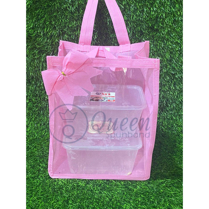 HARGA LUSIN ISI 12 BIJI- TAS HAJATAN  MIKA TEBAL 0.25 MM 20x14x26  -+   SOUVENIR