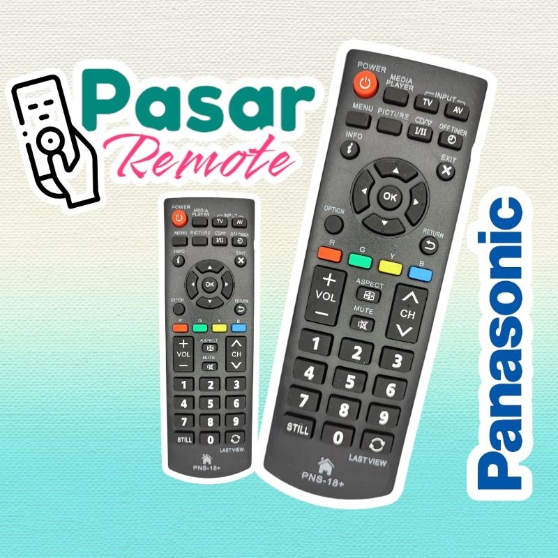 Remot TV PANASONI LED LCD - C6