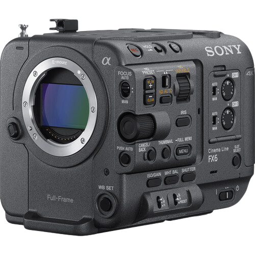 Sony ILME-FX6T FX6 Full Frame Cinema Camera Body Only - Garansi Resmi